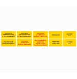 10 Etiquettes Adhésives "Identification des composants"