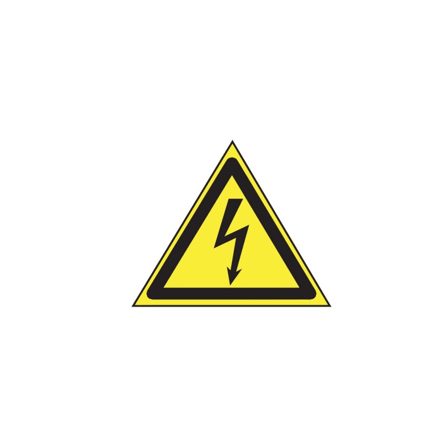 Plaque 5x5 cms RIGIDE PVC "Danger Electrique" Plaque 5x5 cms RIGIDE PVC "Danger Electrique"