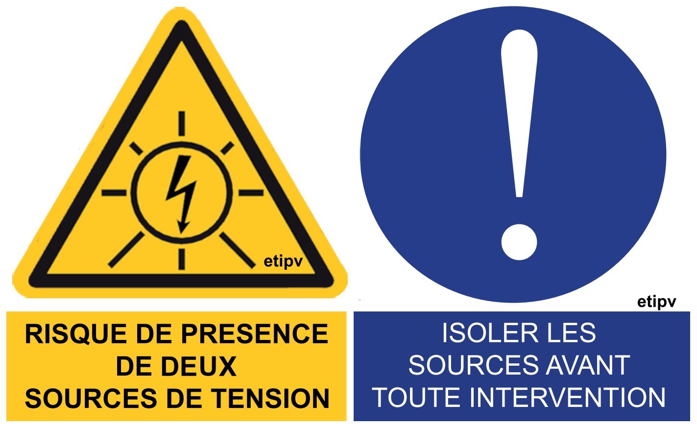 Lot D'autocollants Danger Zone De Glissement De Terrain W078 - ISO