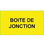 Identification - Etiquettes Adhésives "Boîte de jonction"
