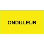 Identification - Etiquettes Adhésives "ONDULEUR"